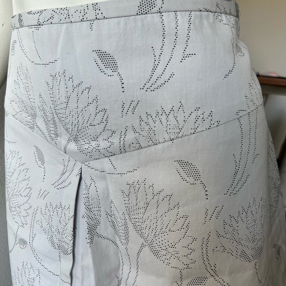 Behnaz Sarafpour White Print Skirt (10) - Picture 3 of 13